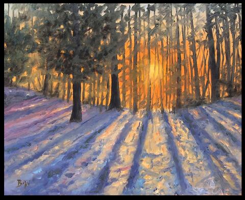 Light Beyond the Trees