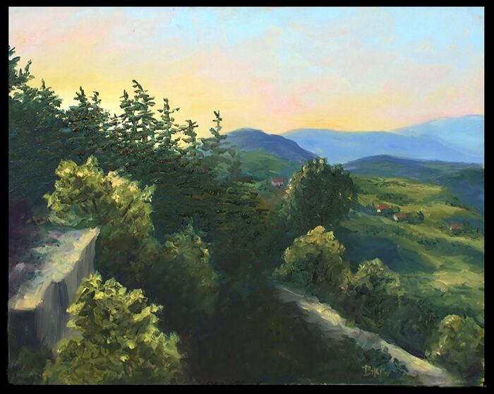 Early Light in Tuscany